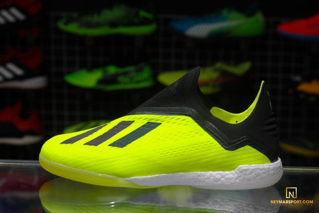adidas X Tango 18+ IN Boost Team Mode - Solar Yellow/Core Black/Footwear White