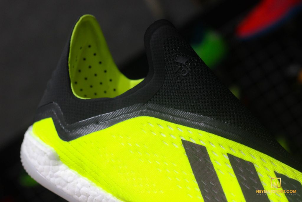adidas X Tango 18+ IN Boost Team Mode - Solar Yellow/Core Black/Footwear White