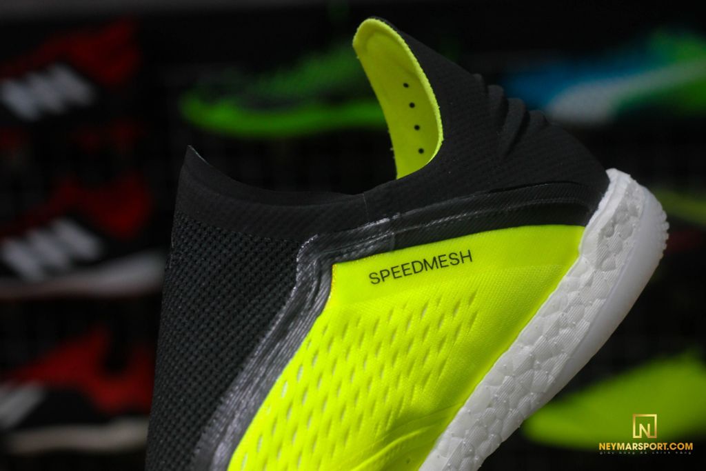 adidas X Tango 18+ IN Boost Team Mode - Solar Yellow/Core Black/Footwear White
