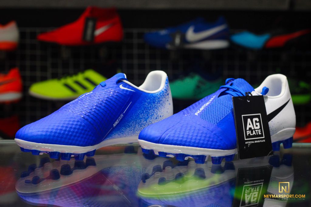 Nike Phantom Venom Academy AG Euphoria - White/Blue/Black