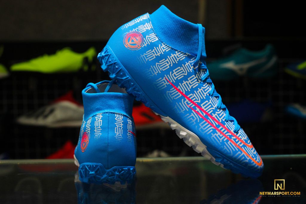 Nike Mercurial Superfly 7 Academy TF CR7 Shuai - Blue Hero/White/Solar Red LIMITED EDITION