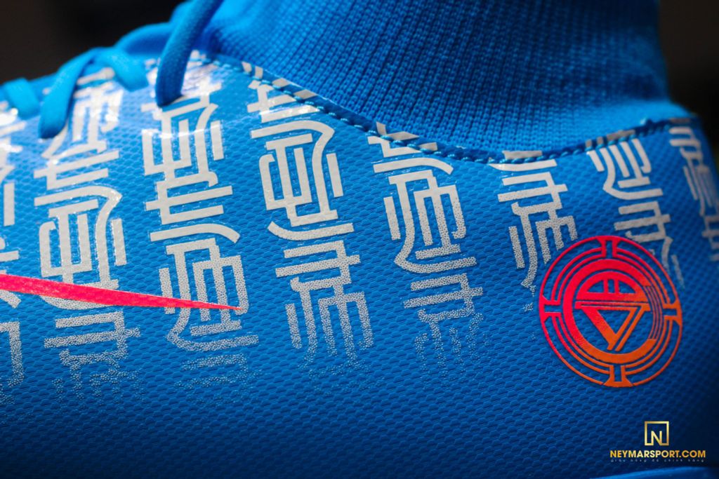 Nike Mercurial Superfly 7 Academy TF CR7 Shuai - Blue Hero/White/Solar Red LIMITED EDITION