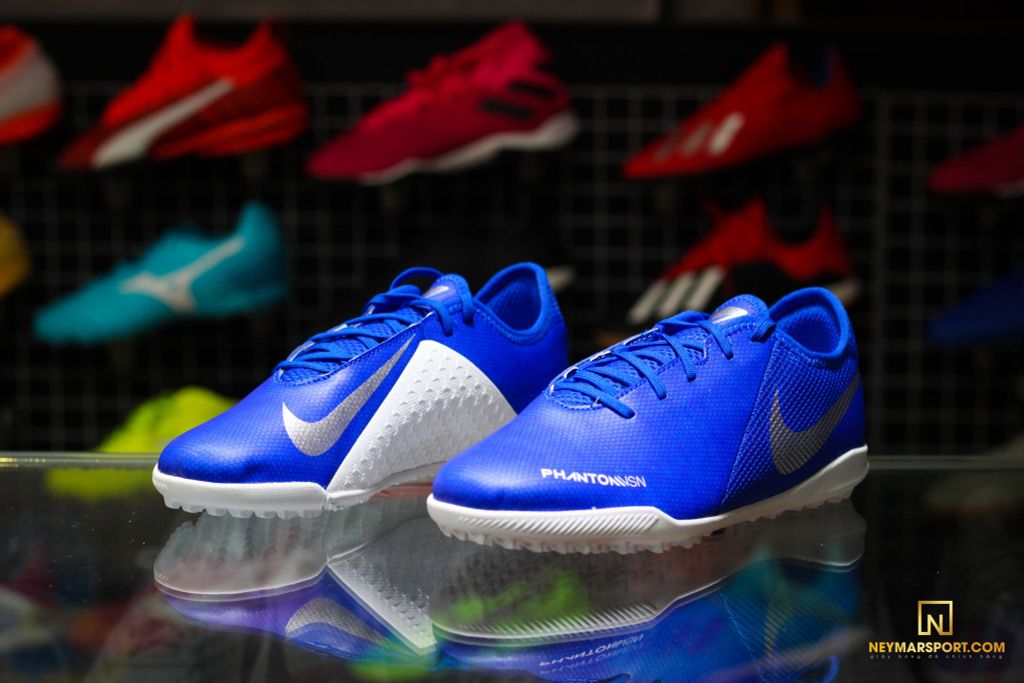 Nike Phantom Vision Academy TF Euphoria Pack - White/Blue/Black