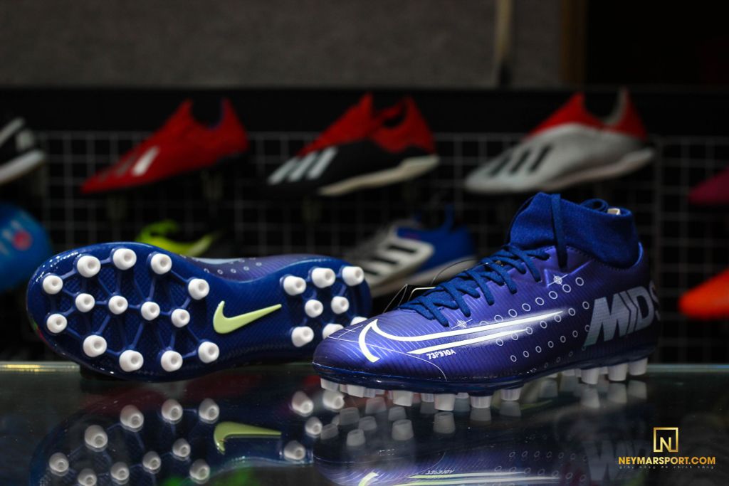 Nike Mercurial Supefly 7 Academy AG Dream Speed - Blue Void/Barely Volt/Black