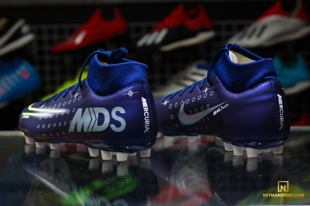 Nike Mercurial Supefly 7 Academy AG Dream Speed - Blue Void/Barely Volt/Black