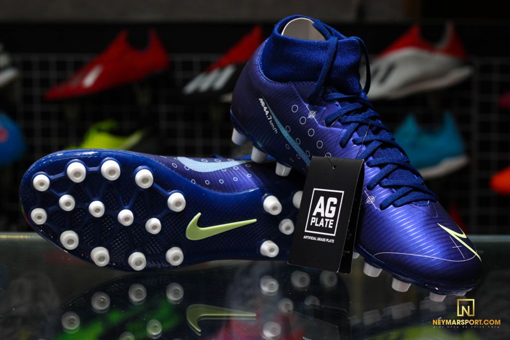 Nike Mercurial Supefly 7 Academy AG Dream Speed - Blue Void/Barely Volt/Black