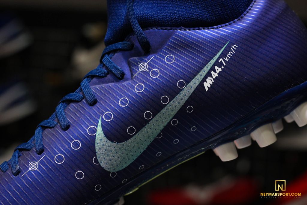 Nike Mercurial Supefly 7 Academy AG Dream Speed - Blue Void/Barely Volt/Black
