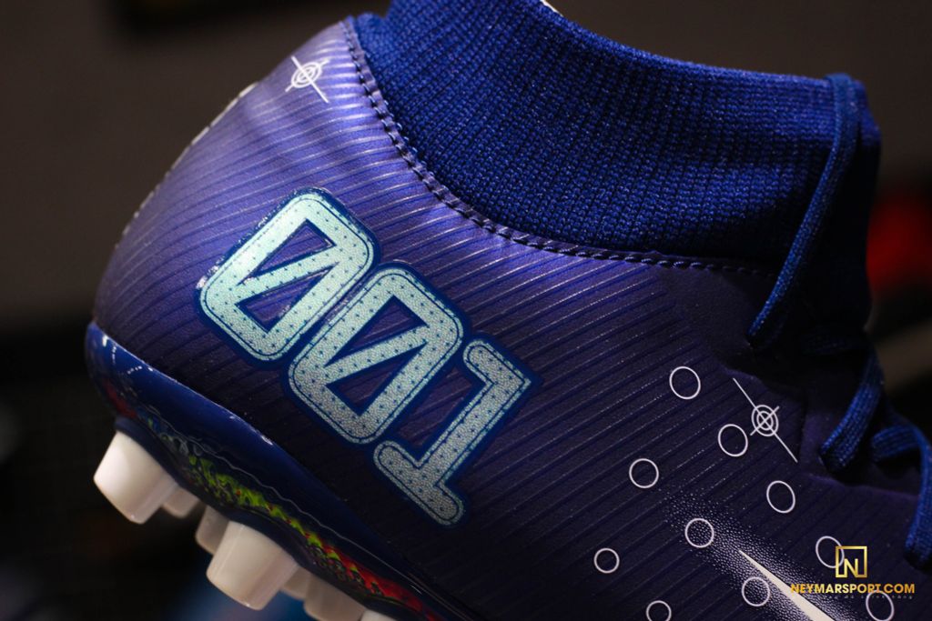 Nike Mercurial Supefly 7 Academy AG Dream Speed - Blue Void/Barely Volt/Black