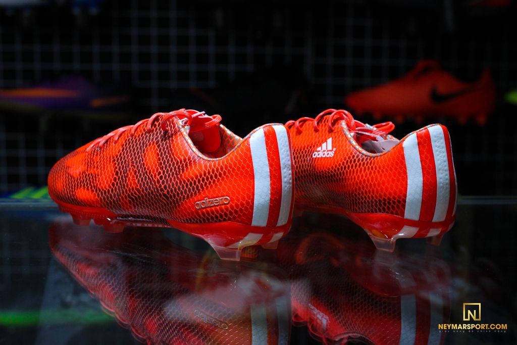 adidas F50 adizero FG Kids - Solar Red/White/Core Black
