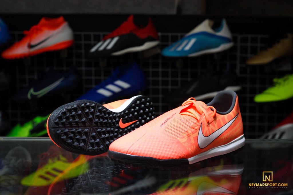 Nike Phantom Venom Academy TF Fire - Bright Mango/White/Orange Pulse
