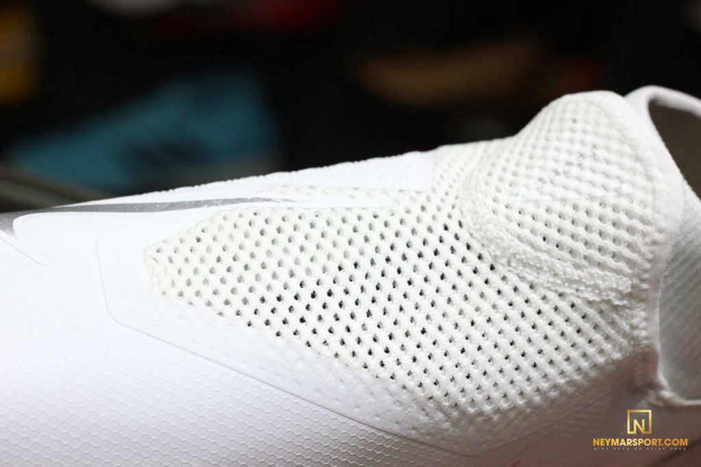 Nike Phantom Vision Academy DF MG Nuovo - White/Chrome/Metallic Silver