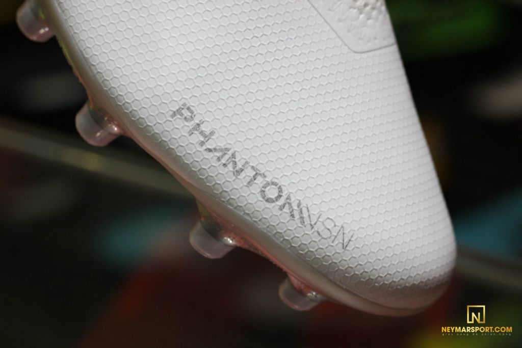 Nike Phantom Vision Academy DF MG Nuovo - White/Chrome/Metallic Silver