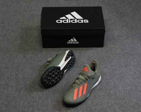 adidas X 19.3 TF Encryption - Legion Green/Solar Orange/Core White