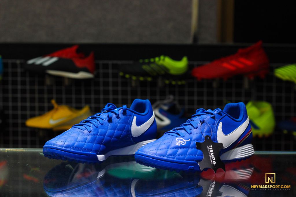NIKE TIEMPO LEGENDX 7 ACADEMY TF 10R DOIS GOLAÇOS - GAME ROYAL/WHITE