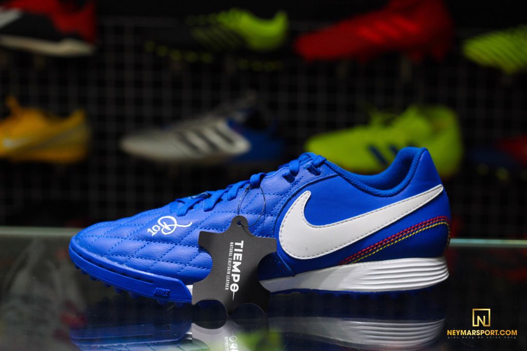 NIKE TIEMPO LEGENDX 7 ACADEMY TF 10R DOIS GOLAÇOS - GAME ROYAL/WHITE