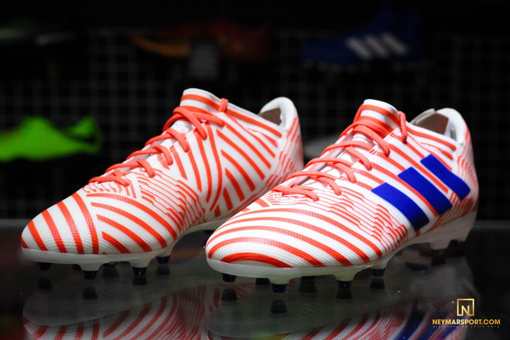 adidas Nemeziz 17.3 FG White/Mystery Ink/Easy Coral