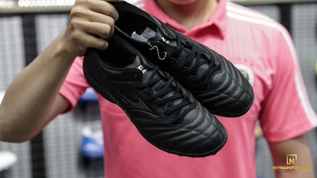 Mizuno Morelia Neo III Pro AS TF Reborn Revolution - Black/Black