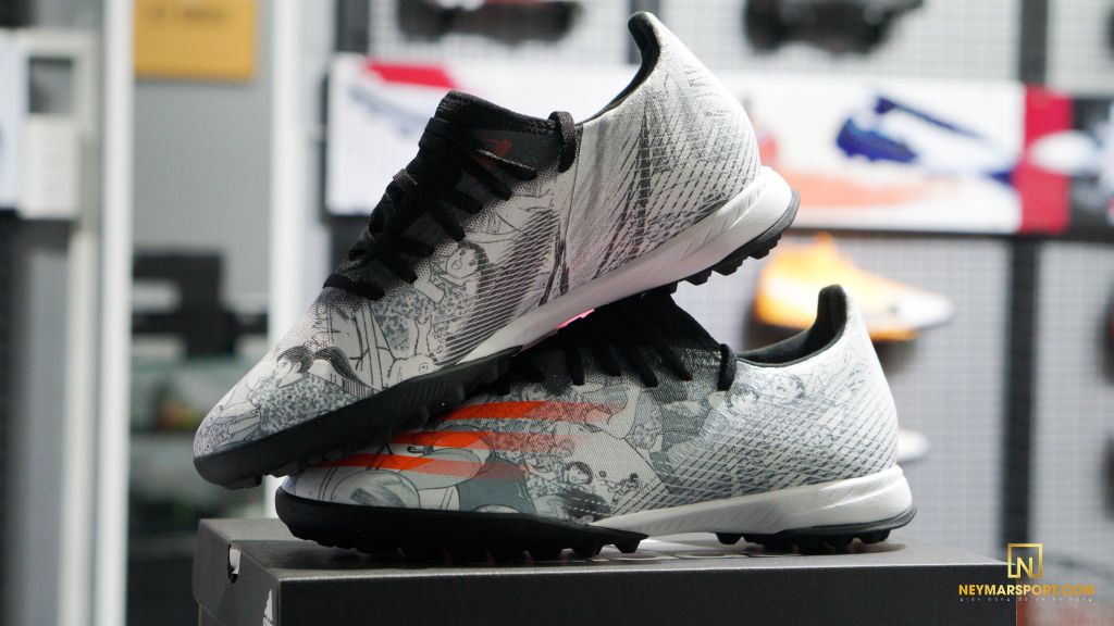 Adidas X Ghosted .3 TF Tsubasa - Footwear White/Orange/Core Black