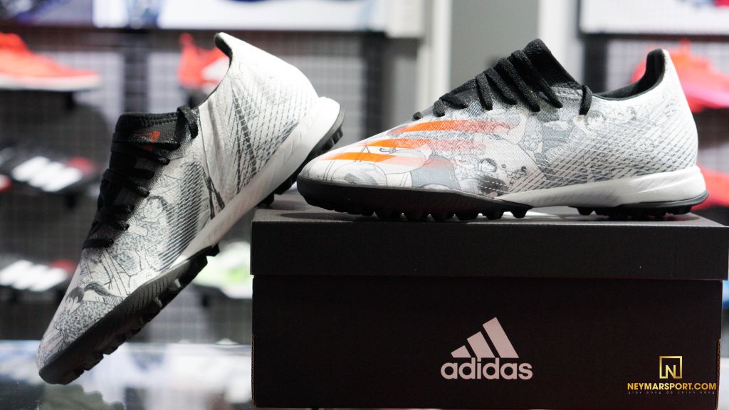 Adidas X Ghosted .3 TF Tsubasa - Footwear White/Orange/Core Black
