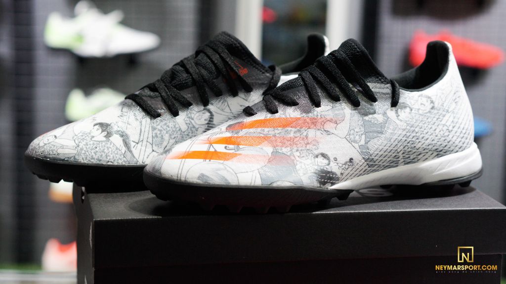 Adidas X Ghosted .3 TF Tsubasa - Footwear White/Orange/Core Black