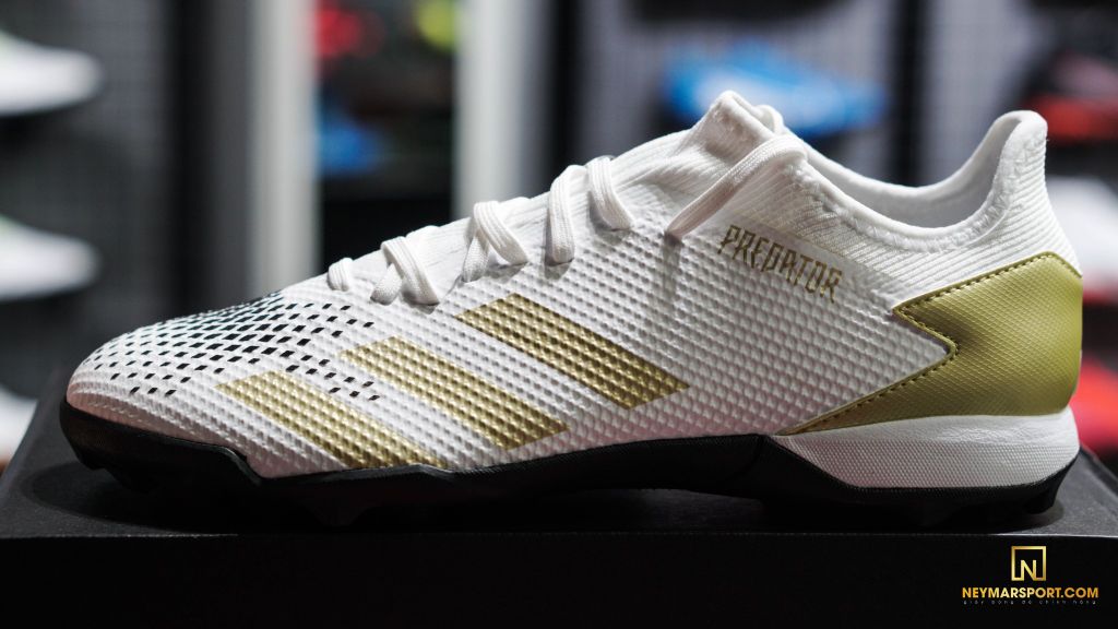 Adidas Predator 20.3 Low TF Inflight - Footwear White/Gold Metallic/Core Black