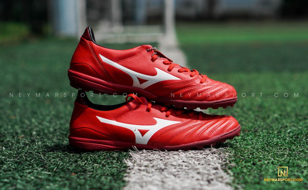 MIZUNO MORELIA NEO KL AS TF RED PASSION PACK - RED/WHITE