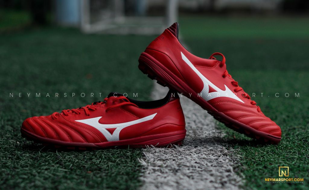 MIZUNO MORELIA NEO KL AS TF RED PASSION PACK - RED/WHITE