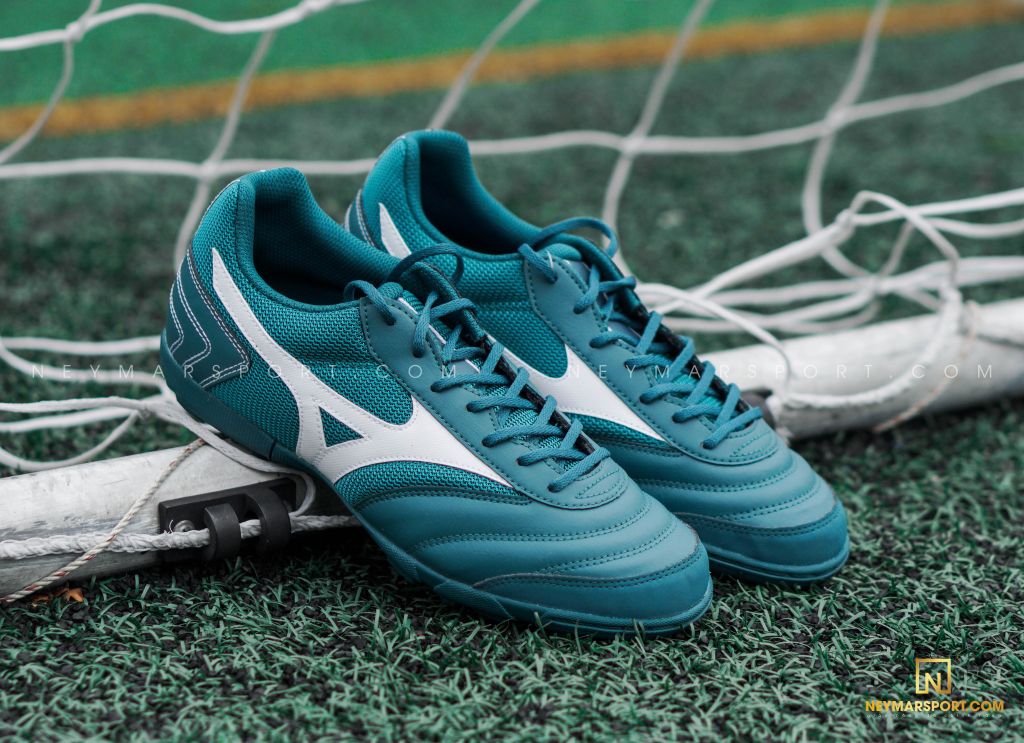 MIZUNO MORELIA SALA CLUB TF MIDNIGHT GREEN/WHITE