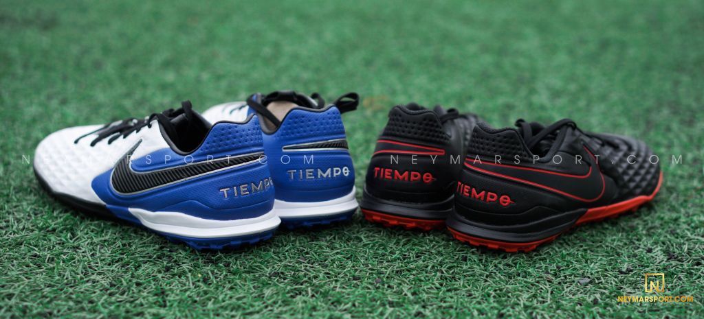 Nike Tiempo Legend 8 Pro TF Daybreak - White/Black/Hyper Royal/Metallic Silver