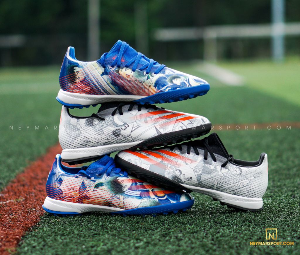 Adidas X Ghosted .3 TF Tsubasa - Team Royal Blue/Orange/White