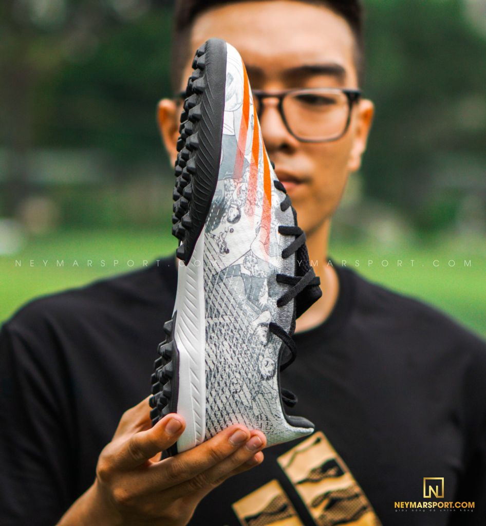 Adidas X Ghosted .3 TF Tsubasa - Footwear White/Orange/Core Black