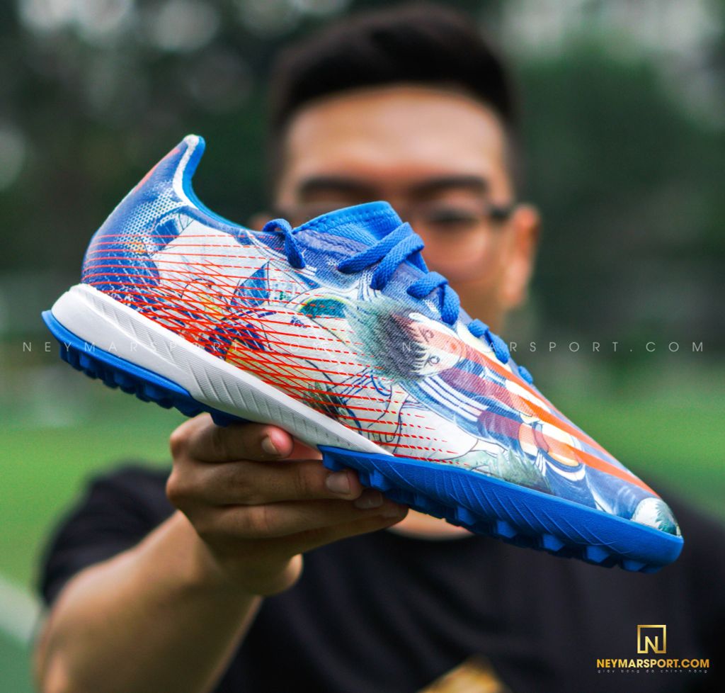 Adidas X Ghosted .3 TF Tsubasa - Team Royal Blue/Orange/White