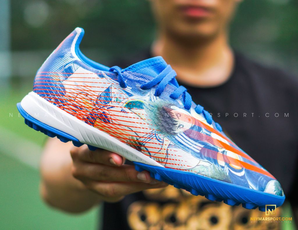 Adidas X Ghosted .3 TF Tsubasa - Team Royal Blue/Orange/White