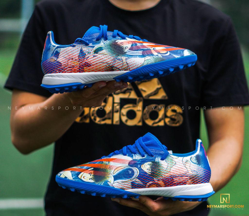 Adidas X Ghosted .3 TF Tsubasa - Team Royal Blue/Orange/White