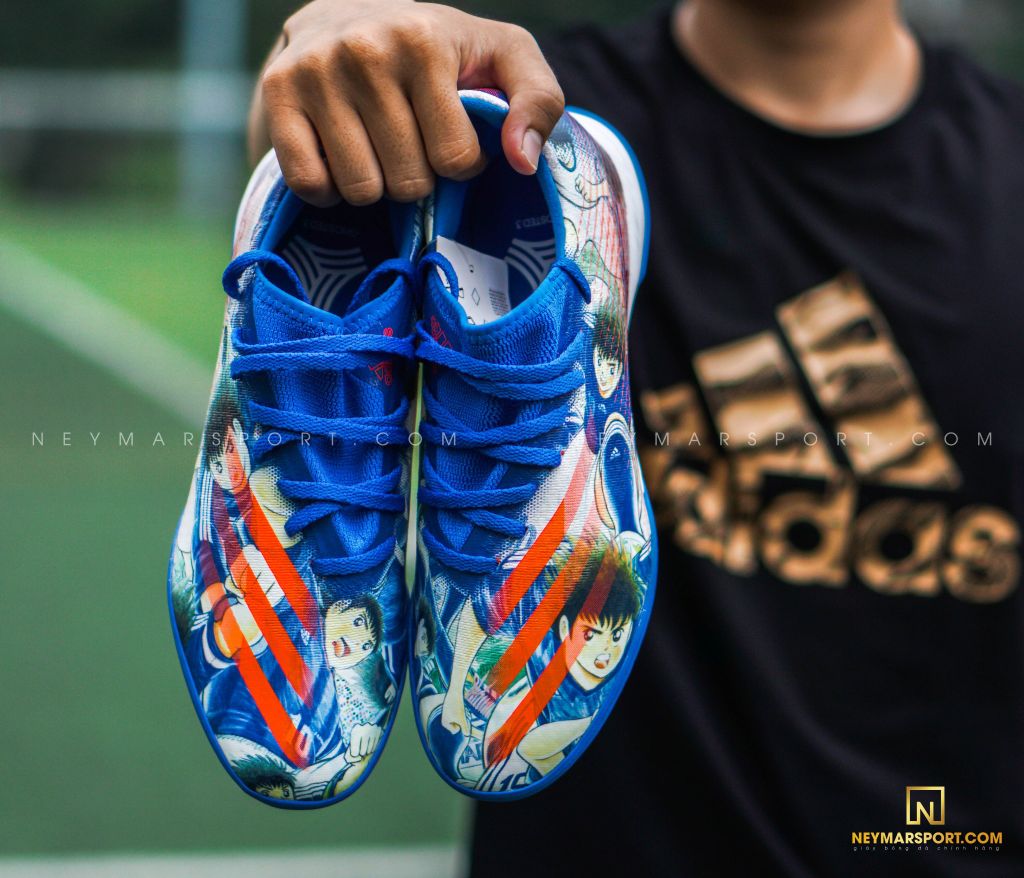 Adidas X Ghosted .3 TF Tsubasa - Team Royal Blue/Orange/White
