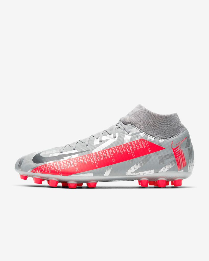 Nike Mercurial Superfly 7 Academy AG Neighbourhood - Metallic Bomber Grey/Black/Particle Grey