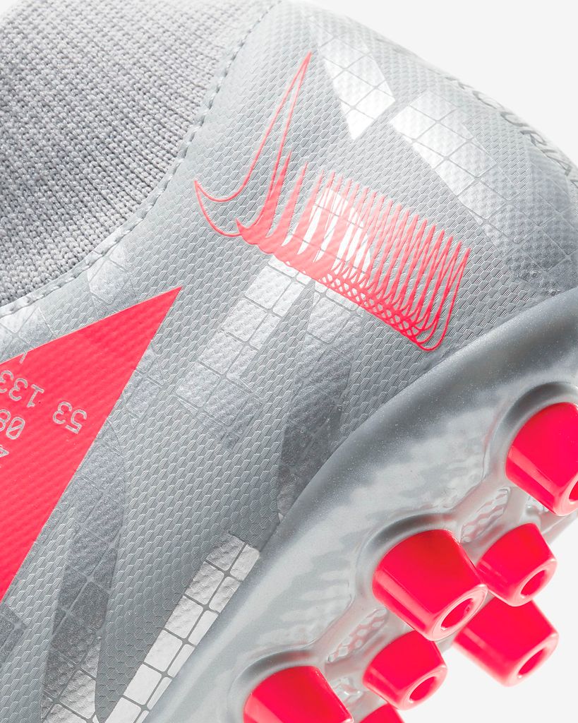 Nike Mercurial Superfly 7 Academy AG Neighbourhood - Metallic Bomber Grey/Black/Particle Grey