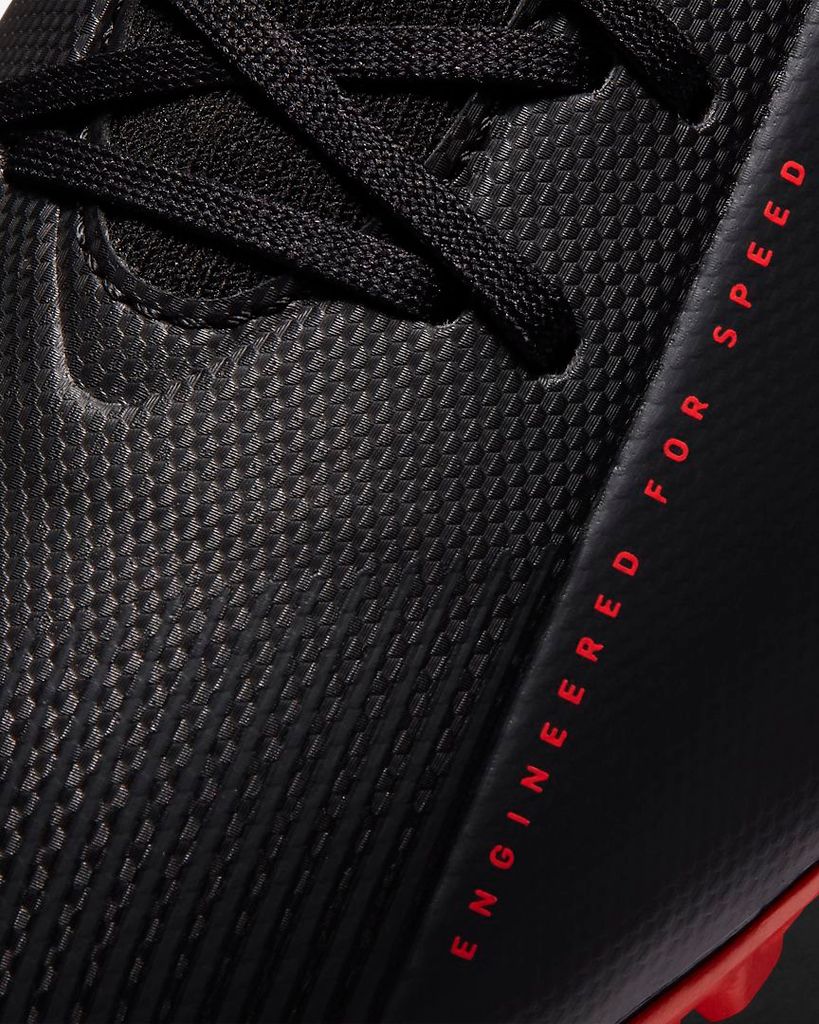 Nike Mercurial Superfly 7 Academy TF Black X Chile Red - Black/Chile Red/Dark Smoke Grey