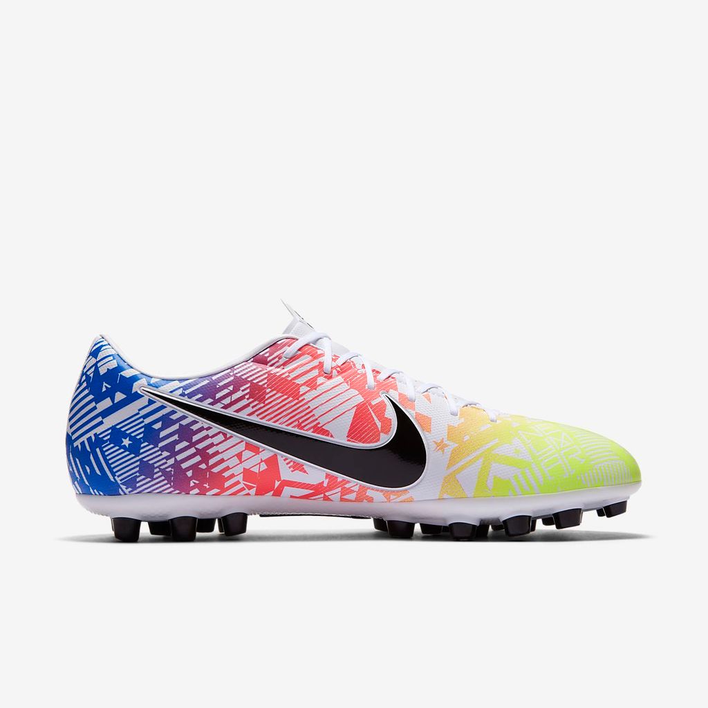 Nike Mercurial Vapor 13 Academy AG NJR Jogo Prismatico - White/Black/Racer Blue/Volt