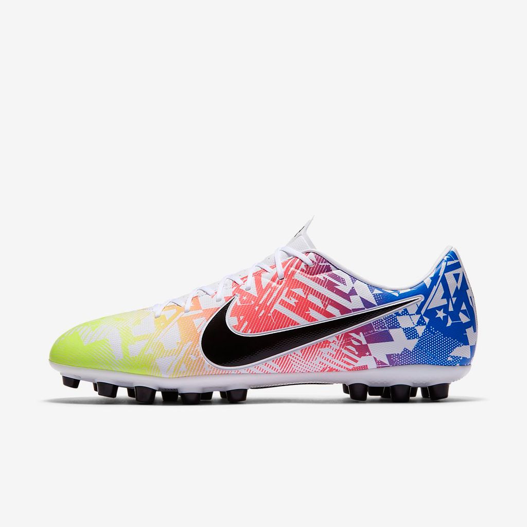 Nike Mercurial Vapor 13 Academy AG NJR Jogo Prismatico - White/Black/Racer Blue/Volt