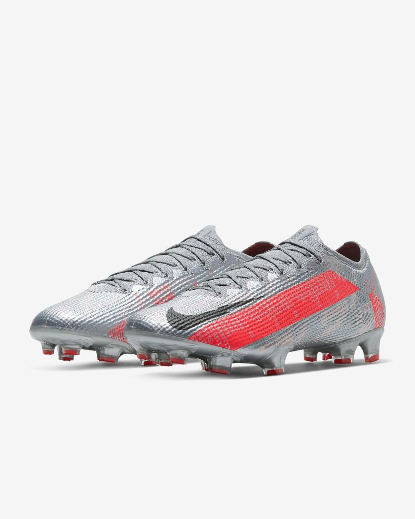 Nike Mercurial Vapor 13 Elite FG Neighbourhood - Metallic Bomber Grey/Black/Particle Grey