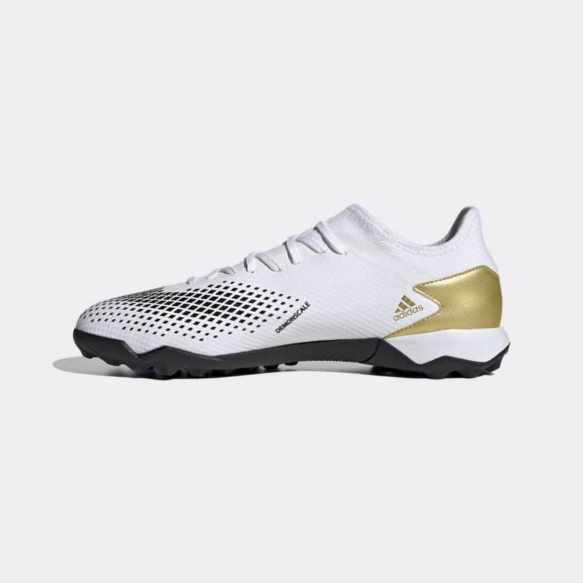 Adidas Predator 20.3 Low TF Inflight - Footwear White/Gold Metallic/Core Black