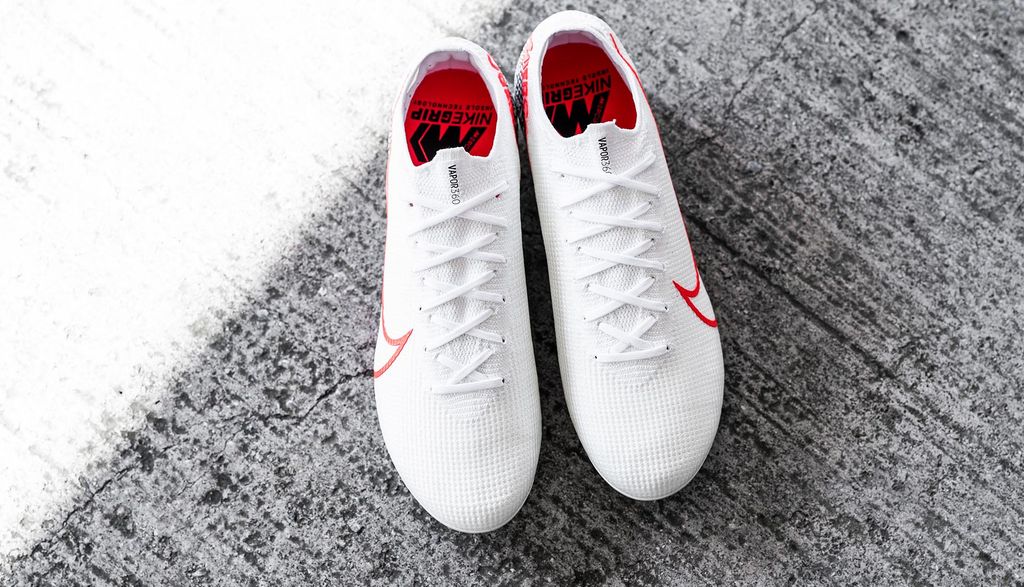 Nike Mercurial Vapor 13 Elite FG LAB2 - White/Laser Crimson/Black