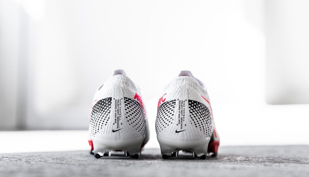 Nike Mercurial Vapor 13 Elite FG LAB2 - White/Laser Crimson/Black