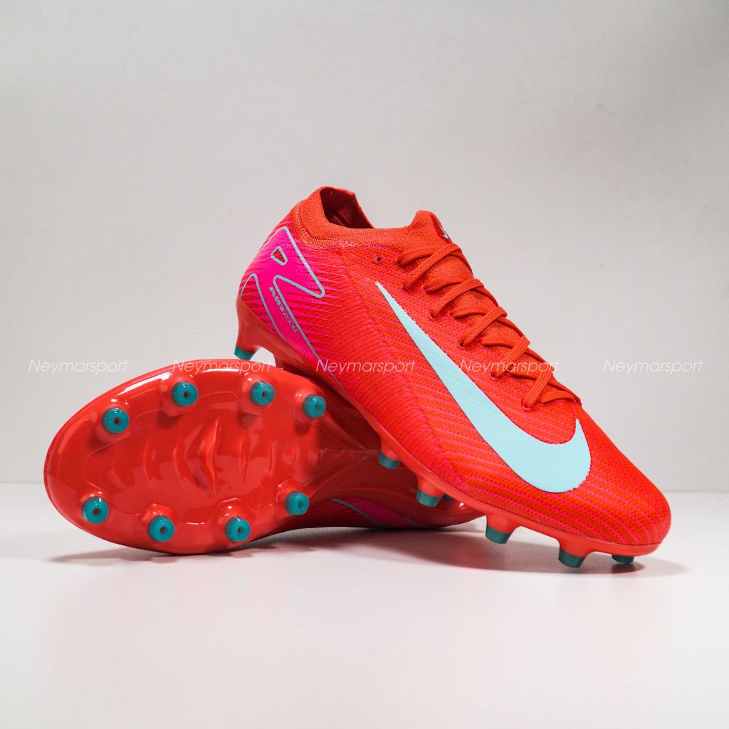 Giày đá bóng Nike Air Zoom Mercurial Vapor 16 Pro AG-PRO Mad Energy - Ember Glow/Aurora Green FQ8684-800