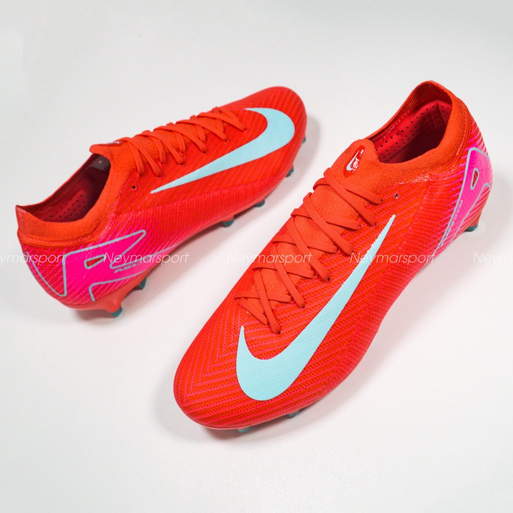 Giày đá bóng Nike Air Zoom Mercurial Vapor 16 Pro AG-PRO Mad Energy - Ember Glow/Aurora Green FQ8684-800
