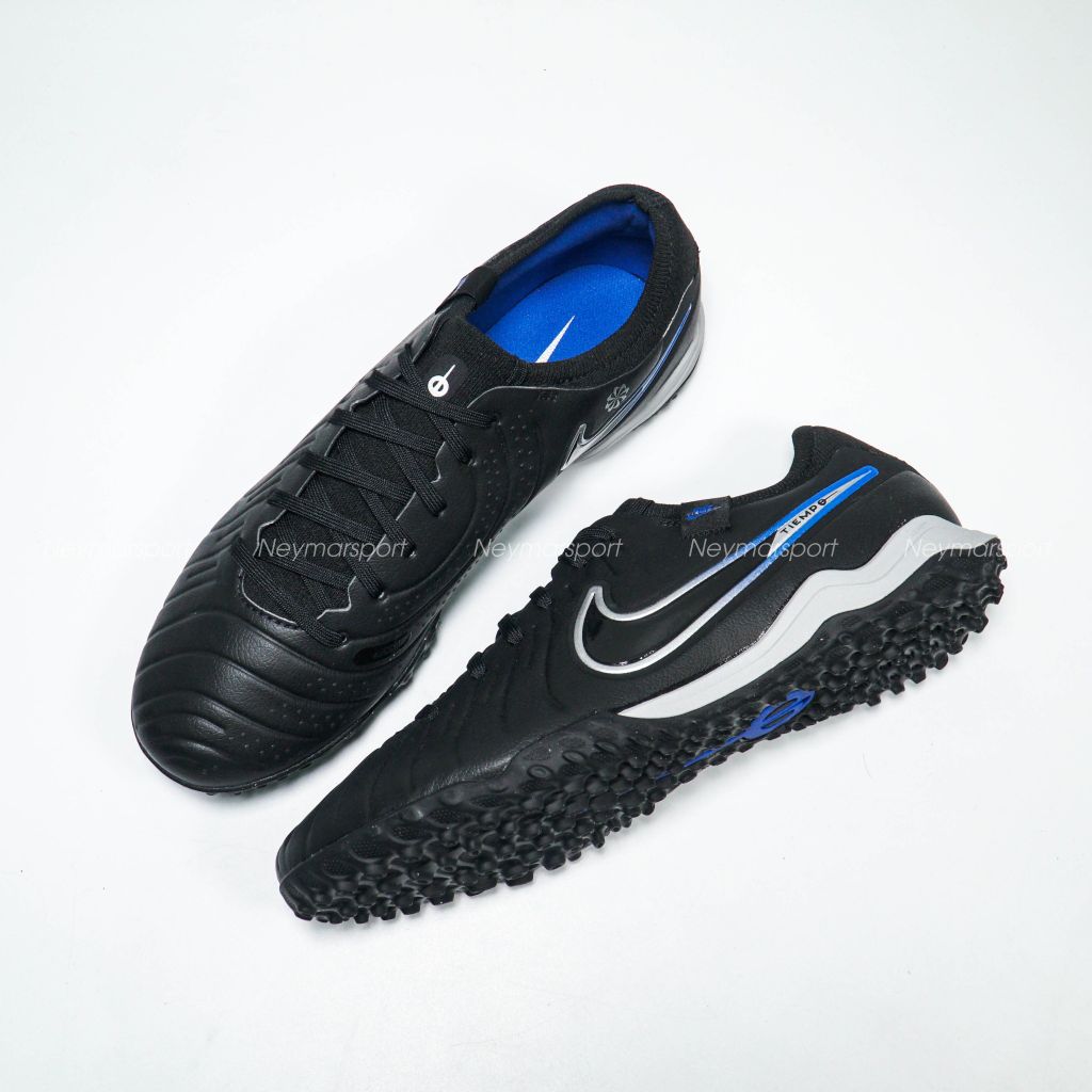 Nike Tiempo Legend 10 Pro TF Shadow - Black/Chrome/Hyper Royal