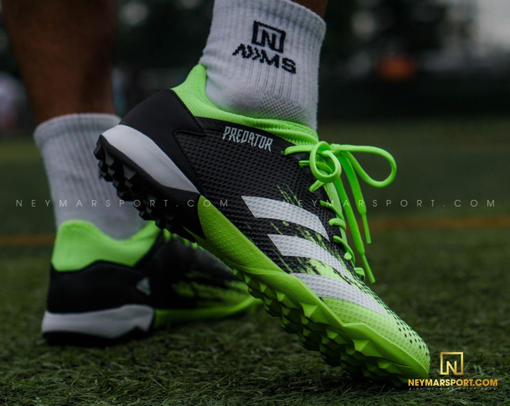 ADIDAS PREDATOR 20.3 LOW TF PRECISION TO BLUR - SIGNAL GREEN/FOOTWEAR WHITE/CORE BLACK