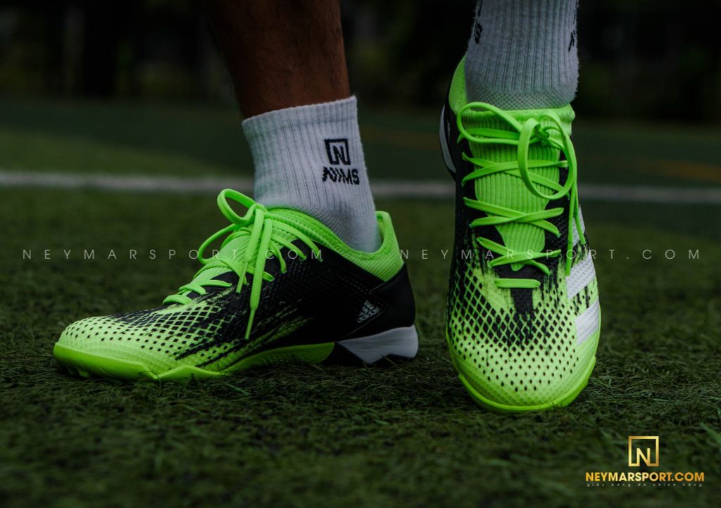 ADIDAS PREDATOR 20.3 LOW TF PRECISION TO BLUR - SIGNAL GREEN/FOOTWEAR WHITE/CORE BLACK