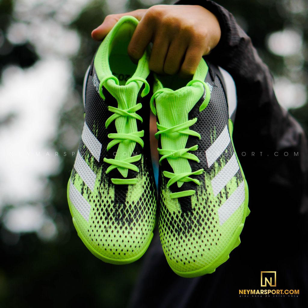 ADIDAS PREDATOR 20.3 LOW TF PRECISION TO BLUR - SIGNAL GREEN/FOOTWEAR WHITE/CORE BLACK